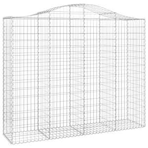 Klenuté gabionové koše 50ks 200x50x160/180cm pozinkované železo - obrázek 3