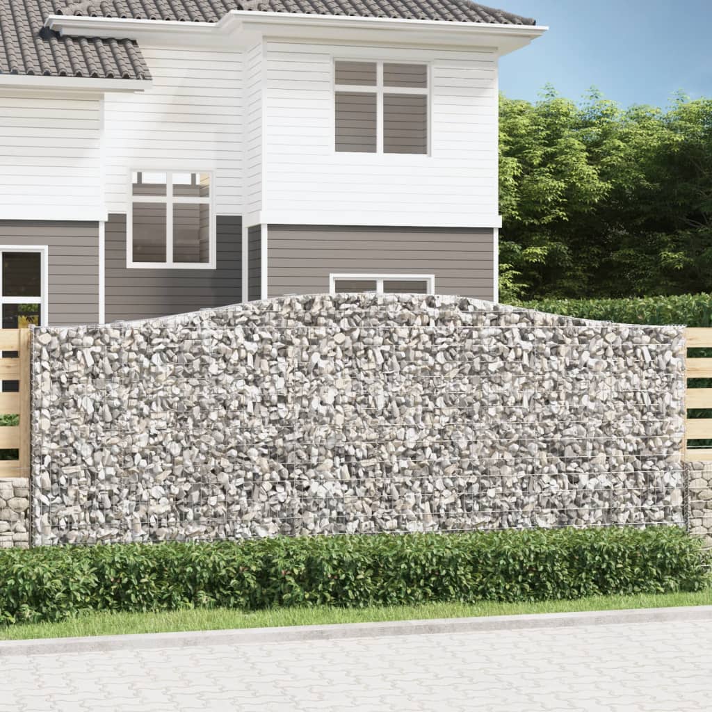 Schanskorven 20 st gewelfd 400x30x160/180 cm ijzer
