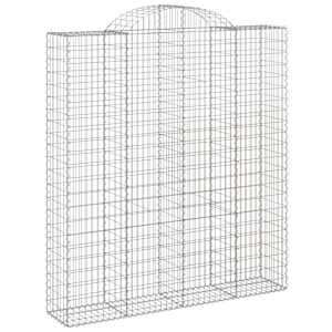 Klenuté gabionové koše 25ks 200x50x220/240cm pozinkované železo - obrázek 3