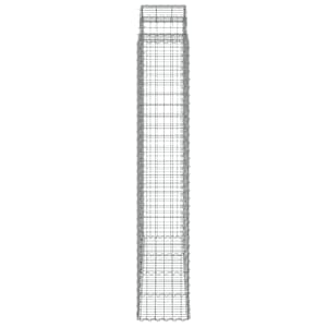 Klenuté gabionové koše 25ks 200x50x220/240cm pozinkované železo - obrázek 5