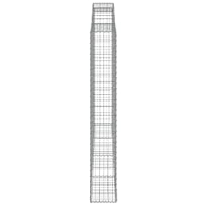 Klenuté gabionové koše 6 ks 300x30x200/220cm pozinkované železo - obrázek 5