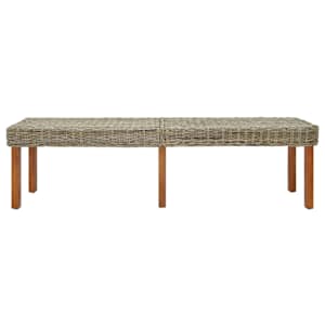 lavice Přírodní 160 x 35 x 45 cm Masivní mangové dřevo - obrázek 2