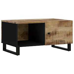 Konferenční stolek 80 x 50 x 40 cm masivní mangovník a kompozit - obrázek 13