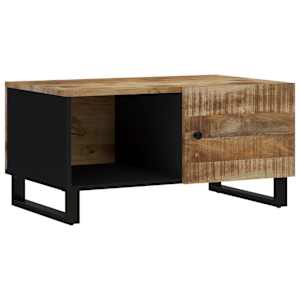 Konferenční stolek 80 x 50 x 40 cm masivní mangovník a kompozit - obrázek 14