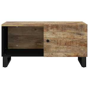 Konferenční stolek 80 x 50 x 40 cm masivní mangovník a kompozit - obrázek 4
