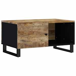 Konferenční stolek 80 x 50 x 40 cm masivní mangovník a kompozit - obrázek 5