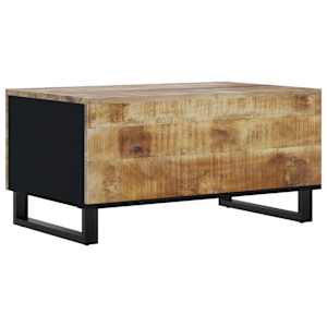 Konferenční stolek 80 x 50 x 40 cm masivní mangovník a kompozit - obrázek 6