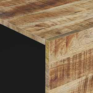 Konferenční stolek 80 x 50 x 40 cm masivní mangovník a kompozit - obrázek 7