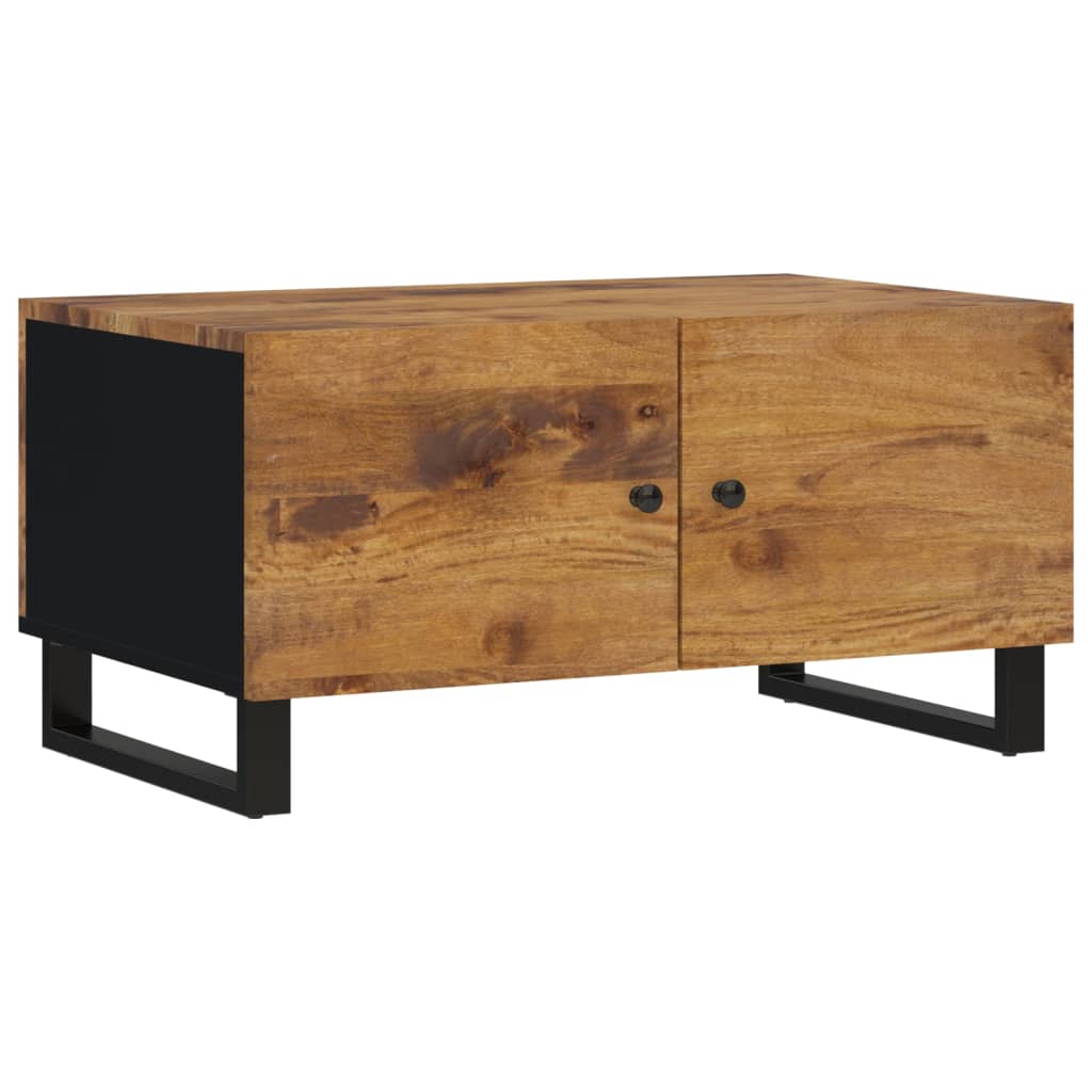Thumbnail - vidaXL Couchtisch 80x50x40 cm Massivholz Mango & Holzwerkstoff