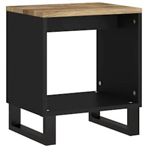 Konferenční stolek 40 x 31 x 46 cm masivní mangovník a kompozit - obrázek 2