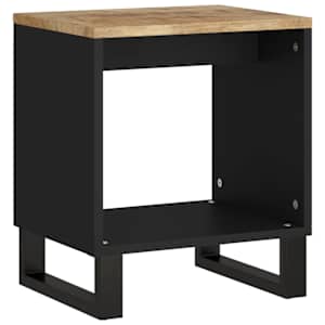 Konferenční stolek 40 x 31 x 46 cm masivní mangovník a kompozit - obrázek 13