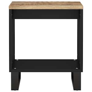 Konferenční stolek 40 x 31 x 46 cm masivní mangovník a kompozit - obrázek 4