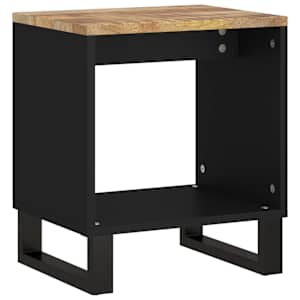 Konferenční stolek 40 x 31 x 46 cm masivní mangovník a kompozit - obrázek 5