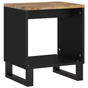 Konferenční stolek 40 x 31 x 46 cm masivní mangovník a kompozit - obrázek 11