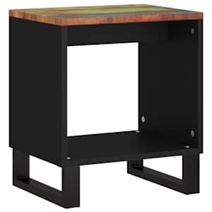 Konferenční stolek 40 x 31 x 46 cm recyklované dřevo a kompozit - obrázek 2