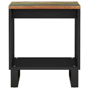 Konferenční stolek 40 x 31 x 46 cm recyklované dřevo a kompozit - obrázek 4