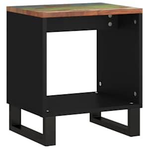 Konferenční stolek 40 x 31 x 46 cm recyklované dřevo a kompozit - obrázek 5