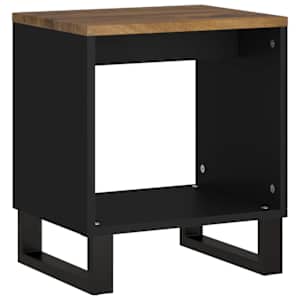 Konferenční stolek 40 x 31 x 46 cm masivní mangovník a kompozit - obrázek 2