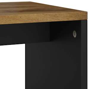 Konferenční stolek 40 x 31 x 46 cm masivní mangovník a kompozit - obrázek 7