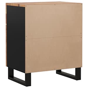 Noční stolek 50x33x60 cm masivní akácie a kompozitní dřevo - obrázek 6