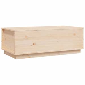 Konferenční stolek 100x50x35 cm masivní borové dřevo - obrázek 2
