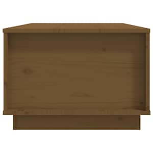 Konferenční stolek medově hnědý 100x50x35 cm masivní borovice - obrázek 7