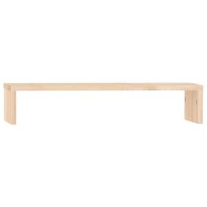 Stojan na monitor 50x27x10 cm masivní borové dřevo - obrázek 2
