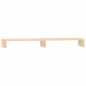 Stojan na monitor 100x27x10 cm masivní borové dřevo - obrázek 2