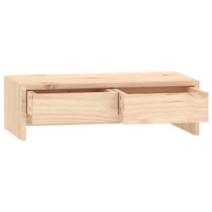 Stojan na monitor 50 x 27 x 15 cm masivní borové dřevo - obrázek 6