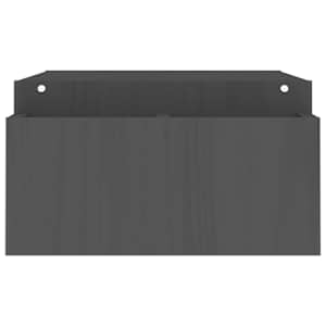 Stojan na monitor bílý 100x27,5x15 cm masivní borové dřevo - obrázek 6