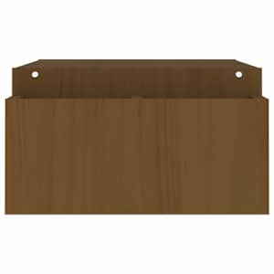 Stojan na monitor medově hnědý 100x27,5x15 cm masivní borovice - obrázek 6