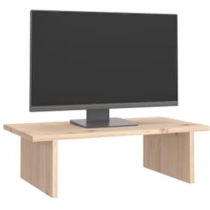 Stojan na monitor 50 x 27 x 15 cm masivní borové dřevo - obrázek 4