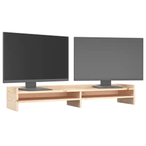 Stojan na monitor 100 x 24 x 16 cm masivní borové dřevo - obrázek 4