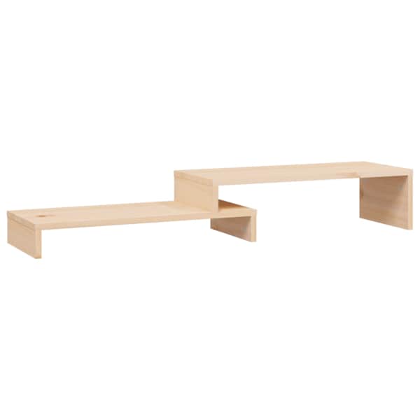 vidaXL monitorialus, (52-101) x 22 x 14 cm, m&auml;nnipuit