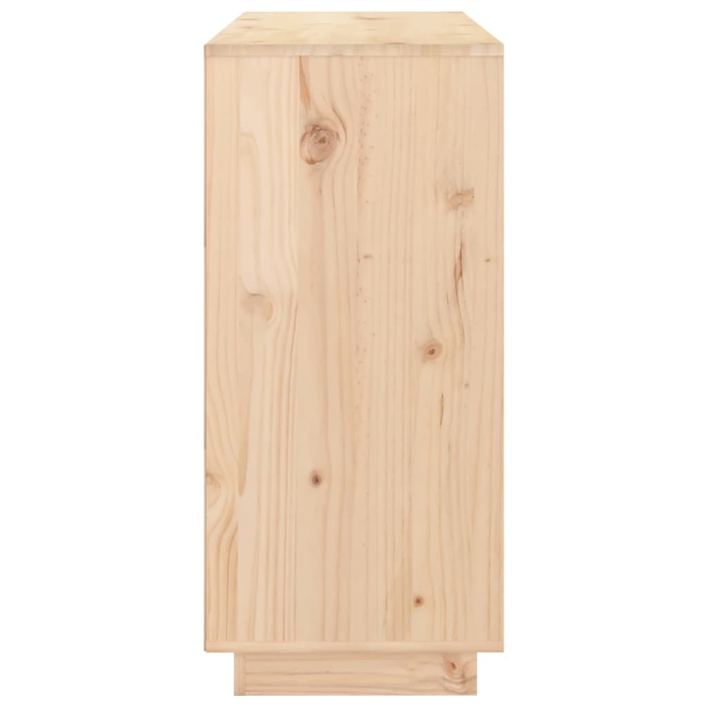 Příborník 111 x 34 x 75 cm masivní borové dřevo