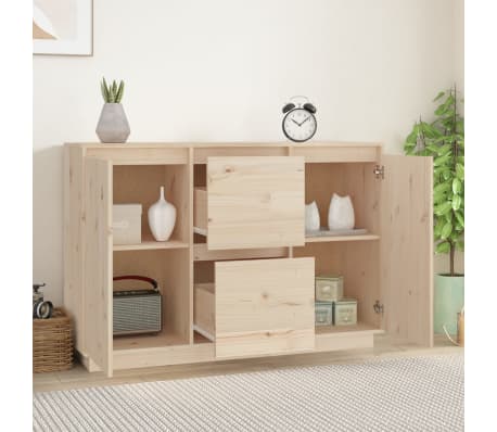 vidaXL Senkki 111x34x75 cm täysi mänty