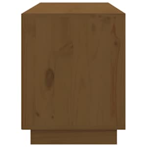 TV skříňka medově hnědá 176x37x47,5 cm masivní borové dřevo - obrázek 7