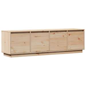 TV skříňka 156 x 37 x 45 cm masivní borové dřevo - obrázek 2