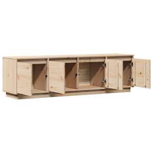 TV skříňka 156 x 37 x 45 cm masivní borové dřevo - obrázek 5