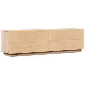 TV skříňka 156 x 37 x 45 cm masivní borové dřevo - obrázek 7