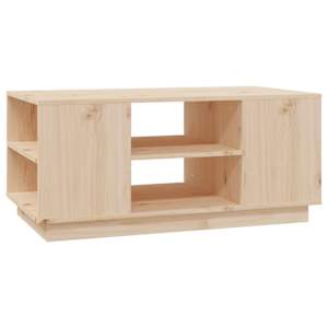 Konferenční stolek 90 x 49 x 40,5 cm masivní borové dřevo - obrázek 2