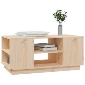 Konferenční stolek 90 x 49 x 40,5 cm masivní borové dřevo - obrázek 4