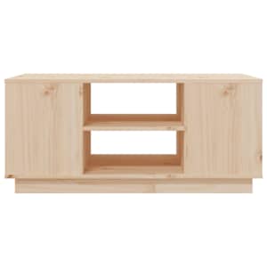 Konferenční stolek 90 x 49 x 40,5 cm masivní borové dřevo - obrázek 5