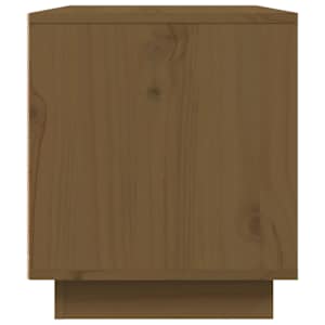 TV skříňka medově hnědá 80x35x40,5 cm masivní borové dřevo - obrázek 6