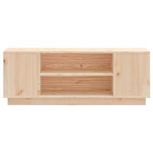 TV skříňka 110x35x40,5 cm masivní borové dřevo - obrázek 5