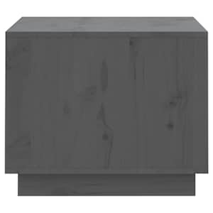Konferenční stolek šedý 120 x 50 x 40,5 cm masivní borové dřevo - obrázek 7