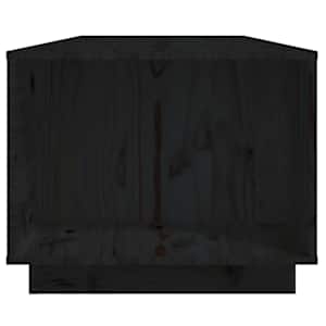 Konferenční stolek černý 110x50x40 cm masivní borové dřevo - obrázek 7