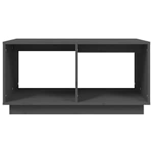 Konferenční stolek šedý 80 x 50 x 40 cm masivní borové dřevo - obrázek 5
