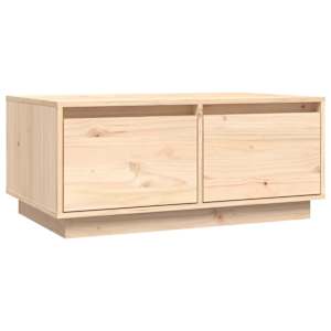 Konferenční stolek 80x50x35 cm masivní borové dřevo - obrázek 2