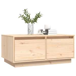 Konferenční stolek 80x50x35 cm masivní borové dřevo - obrázek 4